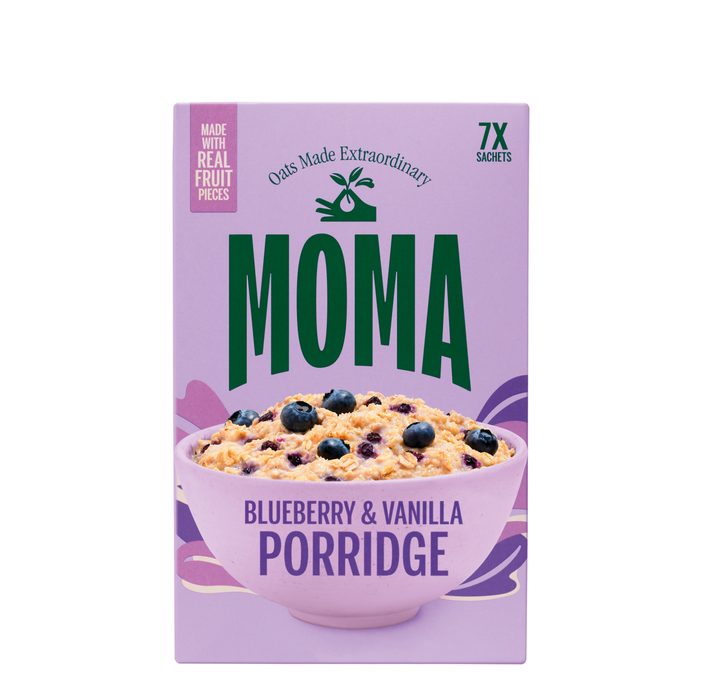 Blueberry & Vanilla Porridge Porridge Sachets