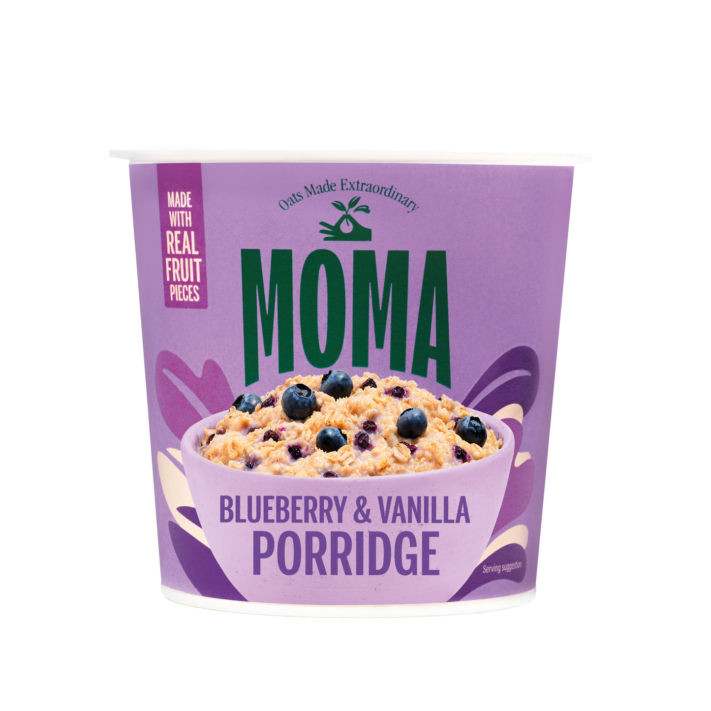 Blueberry & Vanilla Instant Porridge Pots