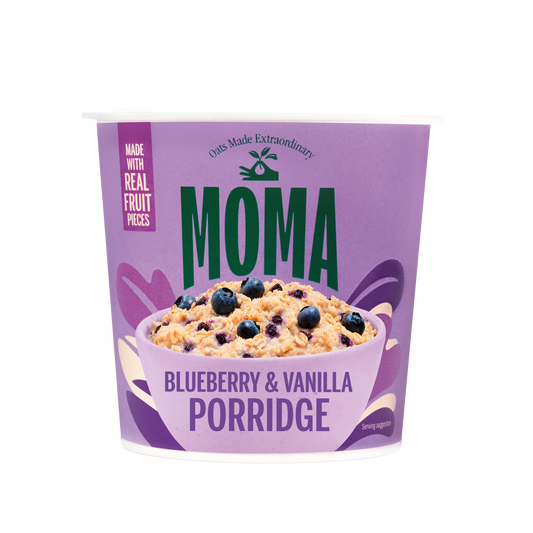 Blueberry & Vanilla Instant Porridge Pots