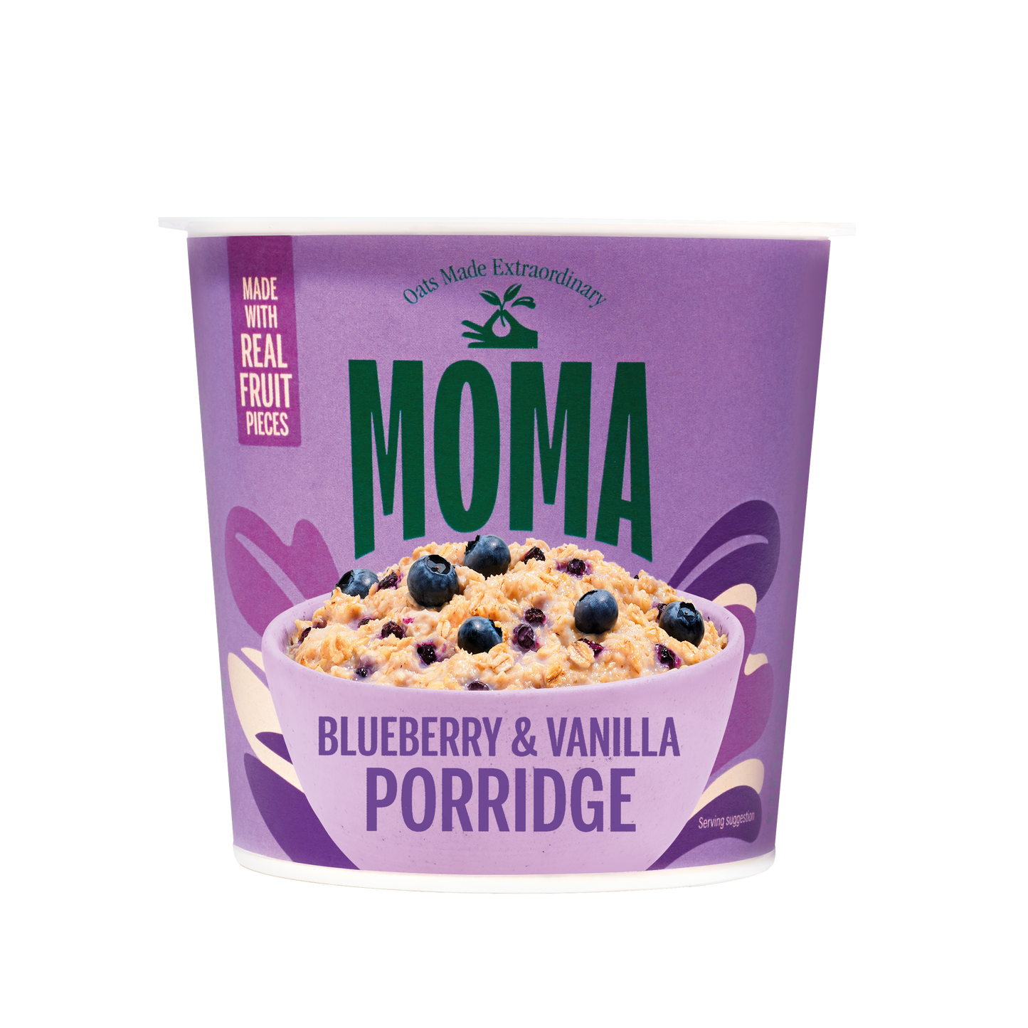 Blueberry & Vanilla Instant Porridge Pots