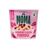 Cranberry and Raisin Instant Porridge Pots